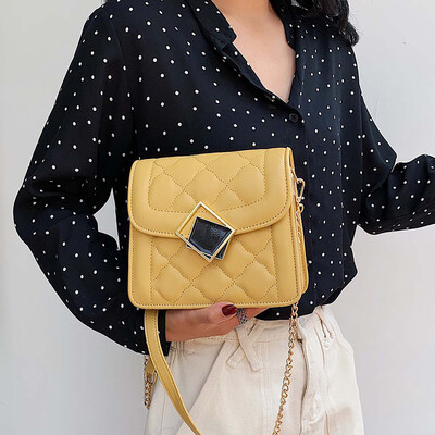 

Womens bag 2019 new fashion chain bag summer small fresh wild ins shoulder bag Ocean Sen Messenger bag