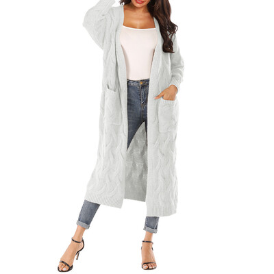 

Toponeto Women Long Sleeve Knitting Open Cape Casual Coat Blouse Kimono Jacket Cardigan