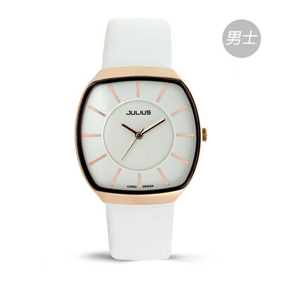 

New couple watches A pair of Korean waterproof fashion student watches square belt womens watches