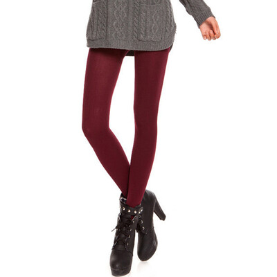 

10 Colors Velvet Women Tights 120D Anti-Hook Wire Pantyhose Sexy Warm Thin Opaque Footed Stocking Fashion Ladies Collant Hosiery