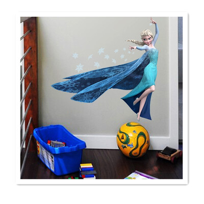 

2018 wall stickers home ice romance Aisha childrens room kindergarten home decoration painting PVC
