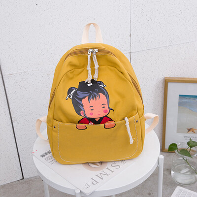 

The Japanese version of the ancient girl campus bag female Korean version of shoulder bag simple high school students junior high