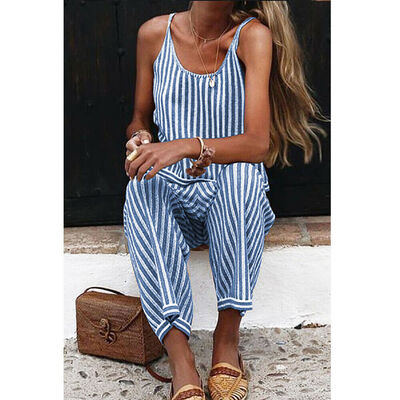 

Women Spaghetti Strap Summer Playsuit Bodycon Party Jumpsuit Romper Trousers