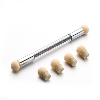 

〖Follure〗Set Glitter Powder Picking Dotting Gradient Pen Brush 6Sponge Nail Art Tools