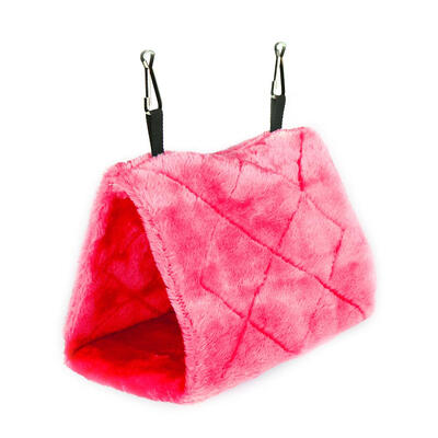 

Warm Soft Plush Birds Parrot Hammock Nest Pets Hang Bed Cave Cage Hut House