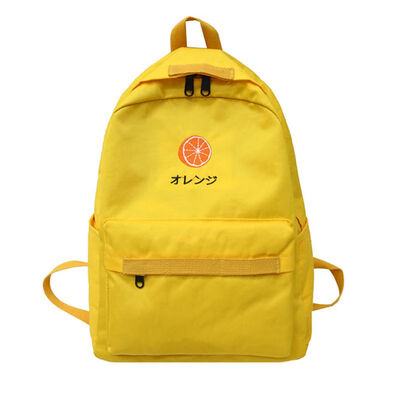

Schoolbag female Korean version of the original ulzzang small fresh hundred lap high school students double shoulder bag ins wind