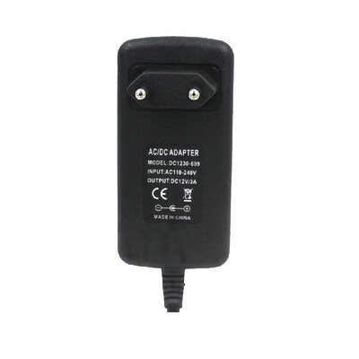 

AC 100-240V to DC 12V 3A 36W Electricity Adapter for Light-emitting Diode Light-strip 55 21mm