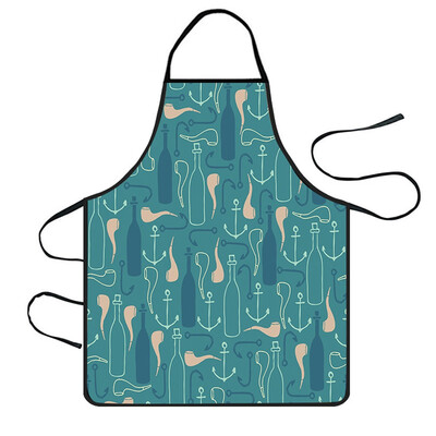 

Toponeto Home Women Waterproof Cute Cartoon Kitchen Restaurant Cooking Bib Apron Aprons