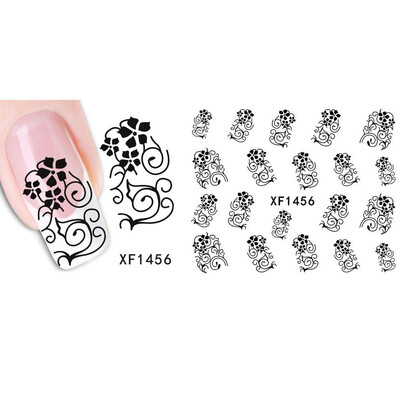 

〖Follure〗Womens DIY Nail Sticker Water Transfer Stickers Finger Nail Art Decals
