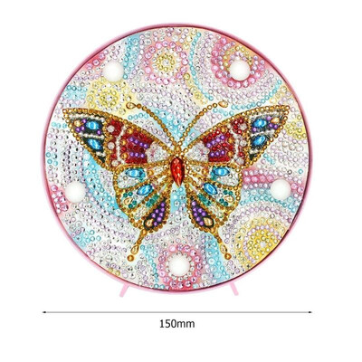 

DIY Full Drill Diamond Painting Animal LED Night Lamp Embroidery Home Decor