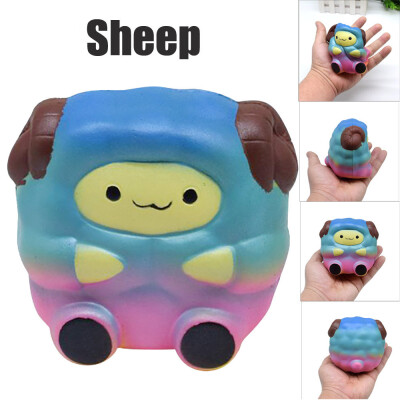 

Starry Sky Colour Soft Sheep Cartoon Slow Rising Toy