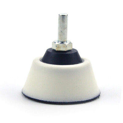 

2 Inch 50mm Polishing Disc Sanding Pad With Shank For Hook Loop Electric Drill