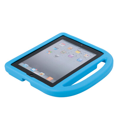 

Protective EVA Case for iPad 234 Silicone Shockproof Handle Case Screen Protector for Kids Pink