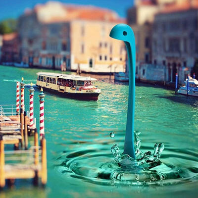 

Creative Home Kitchen Supplies Nessie Ladle spoon Dinosaurs spoon vertical spoon