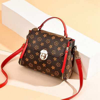 

Ins bag womens new Korean fashion printing small square bag Joker slung womens bag shoulder bag