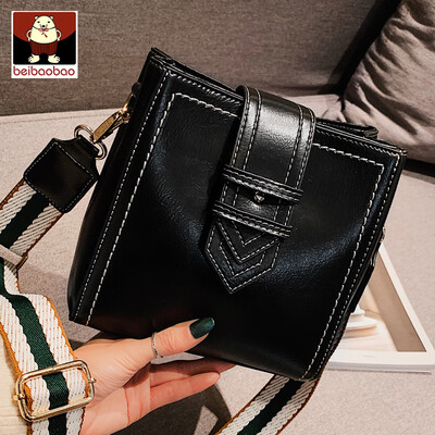 

Fashion small bag women 2019 new Korean Joker Messenger bag ins shoulder bag bucket bag