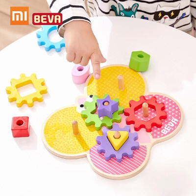 

Xiaomi BEVA Kids Building Blocks DIY Educational Toy Gear Blocks Early Educational Toys For Smart Home Gifts for Kids 11pcs