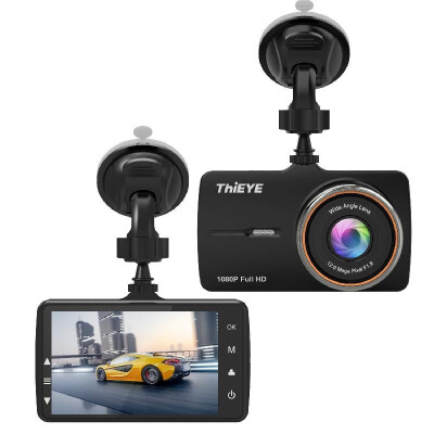 

ThiEYE 1080P FHD Dual Lens Dash Cam Car Driving Recorder Car DVR Loop Recording G-ensor Parking Monitor