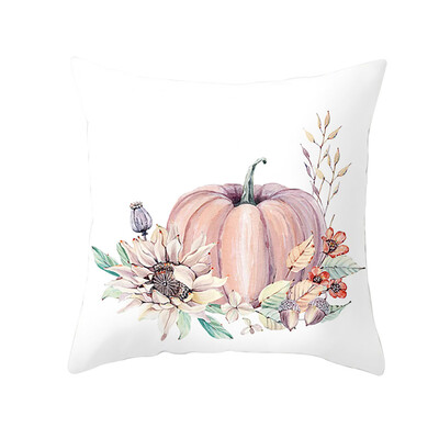 

Siaonvr Fall Halloween Pumpkin Pillow Case Waist Throw Cushion Cover Sofa Home Decor