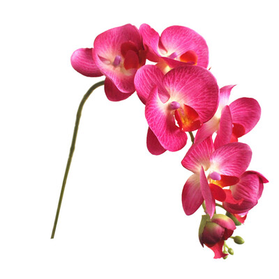 

1Pc Artificial Butterfly Orchid 7 Heads Fake Flower DIY Wedding Party Decor
