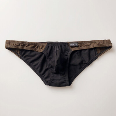 

Mens Sexy Underwear Soft Triangle Bikini Briefs Low Waist Breathable Lingerie