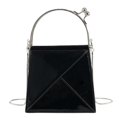 

Patent Leather Women Chain Crossbody Handbags Ladies Shoulder Small Clutch