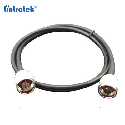 

Lintratek 1 Meter N Male To N Male Connector 50ohm 5D Coaxial Cable For Mobile Phone Signal Booster Repeater Amplifier10