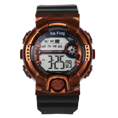 

Best selling unisex waterproof electronic watch multi-function fashion watch female models