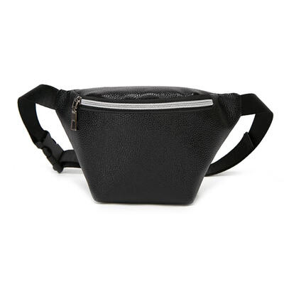 

Litchi Pattern Shoulder Waist Bags Women Fanny Belt Packs Leather Chest Bag