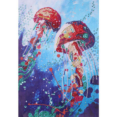 

5D DIY Special Shaped Diamond Painting Jellyfish Cross Stitch Embroidery