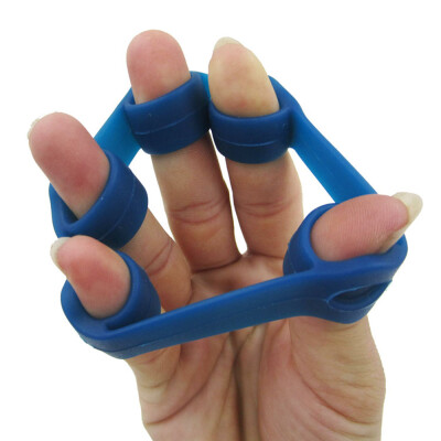 

〖Follure〗Hand Finger Strength Exerciser Trainer Strengthener Grip Resistance Band Tension