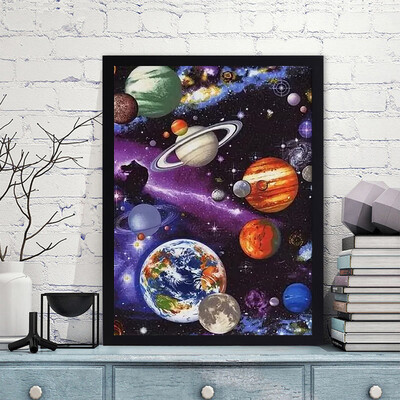 

Toponeto 5D DIY Diamond Painting Embroidery Round Diamond Home Decor Gift