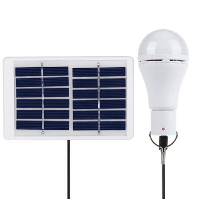

5 Modes 20 COB LED Solar Light USB Rechargeable Energy Bulb Camping Lamp