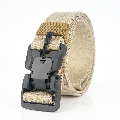 

new mens luxury belts 38cm wide Tactical Belt Nylon Adjustable Men Belt Plastic Magnet Function Buckle belt Waist Belt