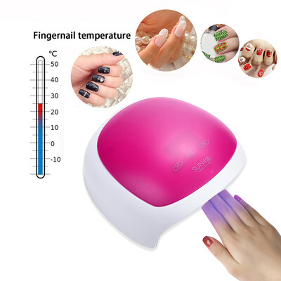 

Toponeto 24W LED Drying Curing Machine Tool UV Nail Dryers Light Lamp Polish Gel