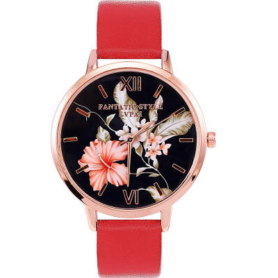 

2019 Women Fashion Black Leather Strap Analog Quartz Watch Ladies Luxury Dress Watches For Women Jewelry Gift