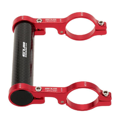 

GUB 318MM Double Handlebar Extension Mount Carbon Fiber Extender Holder for Bike Light Bicycle Speedometer