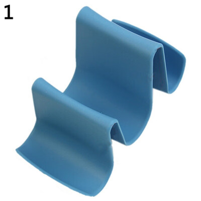

Wave Style Pan Pot Cover Spoon Lid Shell Rack Stand Holder Home Kitchen Utensils