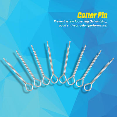 

Greensen 200pcs 15mm GB Standard Galvanization Cotter Pin Hardware Assortment Screw Splitpin Set