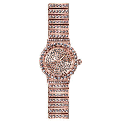 

New Fashion Bracelet Watch For Women Bling Diamond Stainless Steel Quartz Wristwatch Ladies Luxury Elegant Watches