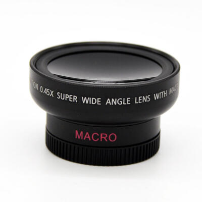 

HD 37MM 045x Wide Angle Macro Lens Macro Conversion Lens for Canon Nikon