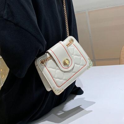 

Net red pouch handbag 2019 new fashion handbag summer small fresh messenger bag wild ins shoulder bag