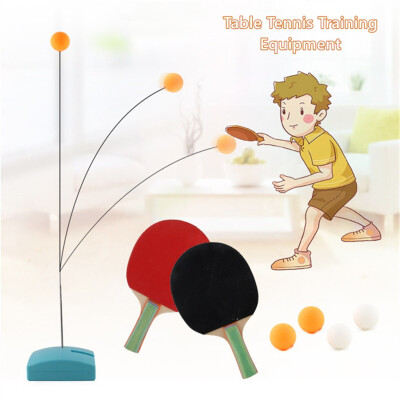 

Siaonvr Table Tennis Trainer Soft Shaft Training Machine Elasticity For Kid Adult Toy