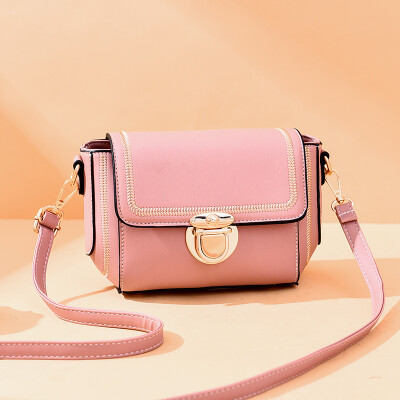 

Summer female bag fashion Korean version of students small fresh ins oblique satchel 100 leisure shoulde