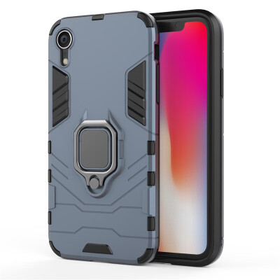 

Car Holder Stand Case For iPhone XR Back Cover Magnetic Bracket Finger Ring Celulars Fecoprior