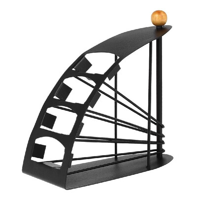 

Remote creative desktop remote control storage rack TV products factory direct sales black