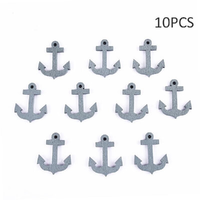 

10pcsset Mini Bridge Dock Corridor Anchor Fairy Garden Resin DIY Craft Ornaments Miniature Landscape Model Home Decoration Photog