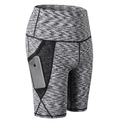 

YUERLIAN Womens High Waist Yoga Pocket Shorts Quick Dry 2024 7487