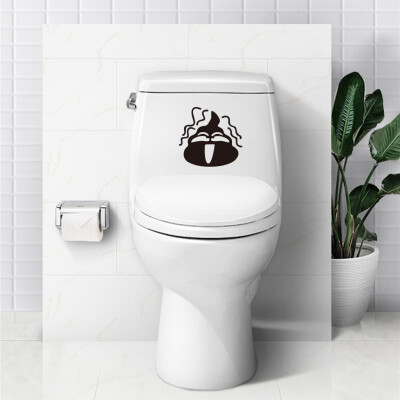 

〖Follure〗Creative Toilet Stickers For Home Decoration Waterproof Vinyl Mural Art Diy 3D