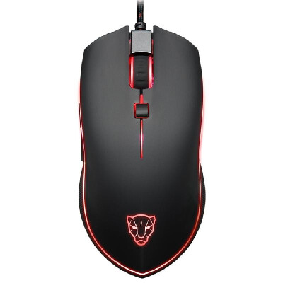 

Motospeed V40 Ergonomic Optical Professional Esport Gaming Mouse Mice Adjustable 4000 DPI Breathing LED Light USB Wired with 6 But